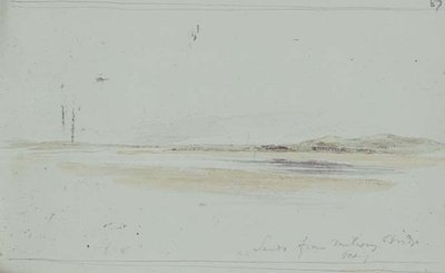 ダドン鉄道橋の砂 作： William James Linton