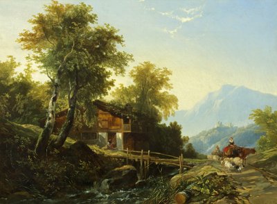 スイスシャレー 作： William James Muller