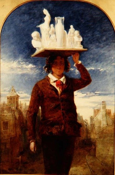 イメージを売る人 作： William James Muller