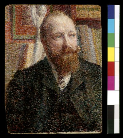 Portrait Of Alfred Verhaeren (船上油彩) 作： William Jelley