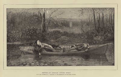 漂流、アメリカの秋の効果 作： William John Hennessy