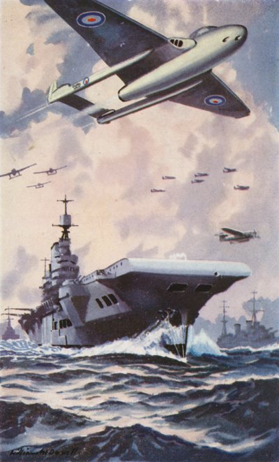 英国空母 (カラーリソ) 作： William John Patton McDowell