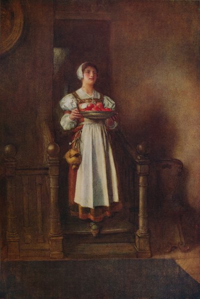 ホステルのメイド、c1800 作： William John Wainwright