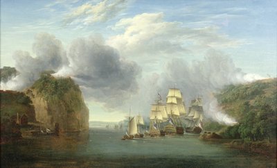ハドソン川の航路を強制する 作： William Joy