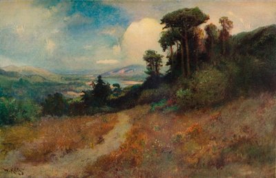 カリフォルニア州ソノマ郡ロシア川の河口付近、c1878 作： William Keith