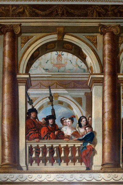 王の階段、ケンジントン宮殿、ロンドン 作： William Kent