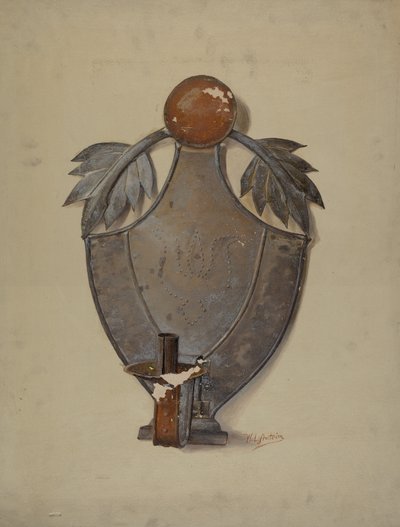パ。ドイツ製ブリキのスコーン、1937年頃 作： William L Antrim