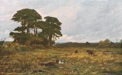 冬のマーチ、1885年、c1930。 作： William Lamb Picknell