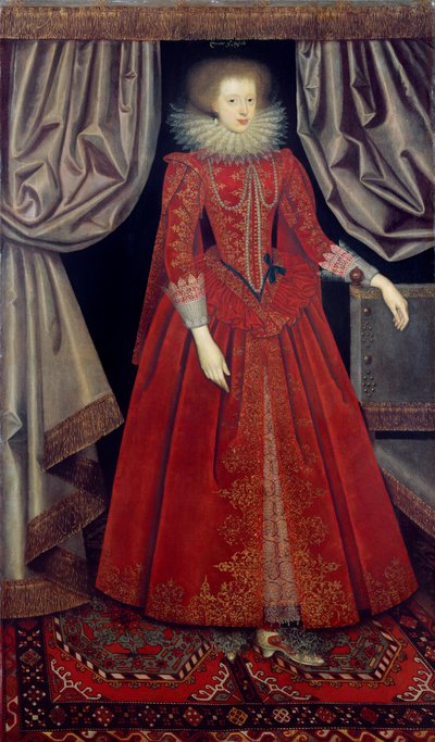 キャサリン・ハワード、サフォーク伯爵夫人、c1615 作： William Larkin