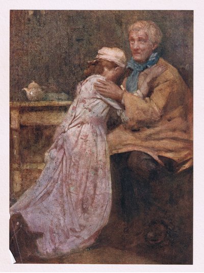 そして恋人を父親の腕に残した (カラーリソ) 作： William Lee Hankey