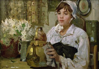 Friday Morning (キャンバスに油彩) 作： William Lee Hankey