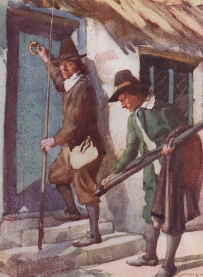 Izaak Walton による The Compleat Angler のイラスト (カラー リソ) 作： William Lee Hankey