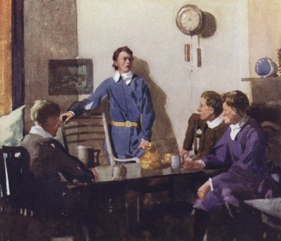 Izaak Walton による The Compleat Angler のイラスト (カラー リソ) 作： William Lee Hankey