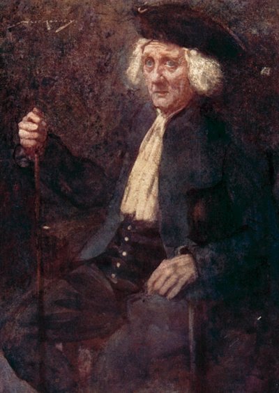 Oliver Goldsmith による The Deserted Village のイラスト (カラーリソ) 作： William Lee Hankey