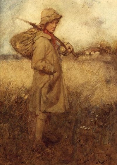 Homem carregando suas posses 作： William Lee Hankey