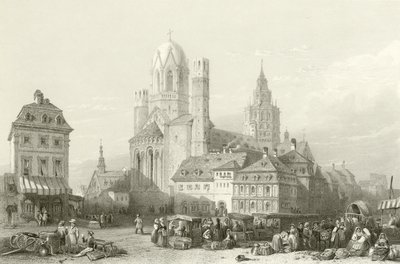 メイエンス大聖堂、ライン 作： William Leighton Leitch
