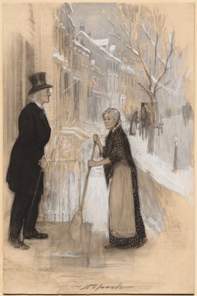 1904 年に不名誉除隊を説明するためのスケッチ。 作： William Leroy Jacobs