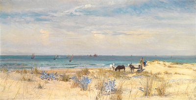 陸と海の収穫、1873 作： William Lionel Wyllie