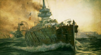 海の支配者たち 作： William Lionel Wyllie