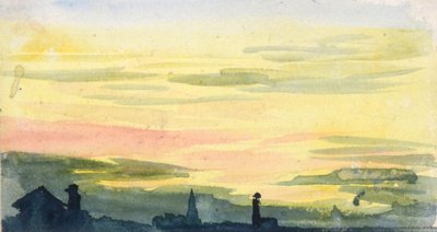 サンセット 作： William Lionel Wyllie