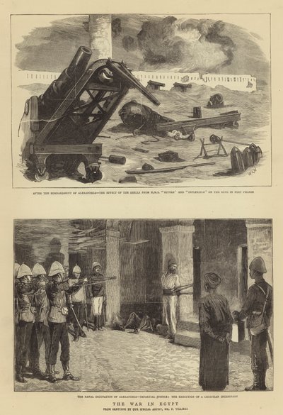 エジプト戦争 作： William Lionel Wyllie
