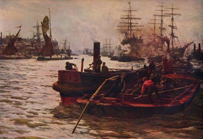 Toil、Glitter、Glime and Wealth、1883 1935 作： William Lionel Wyllie