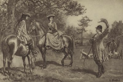 フランクとダイバーノンの最初の出会い 作： William Lockhart Bogle