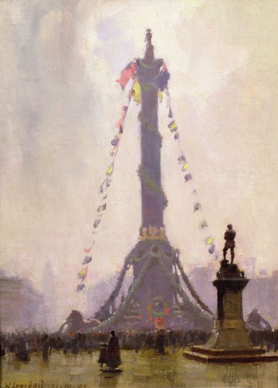 トラファルガー・デイ 作： William Logsdail