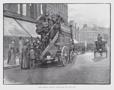 New Bridge Street, Struggle for the 