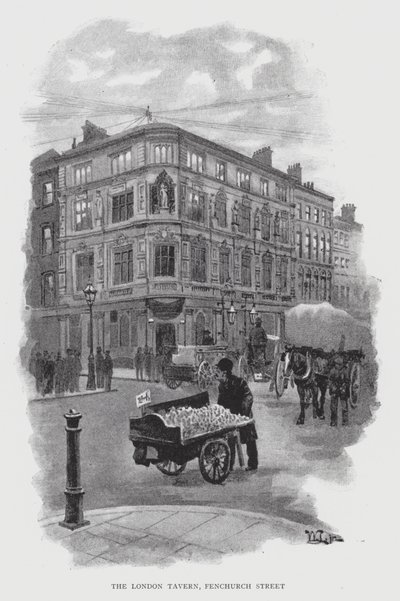 The London Tavern, Fenchurch Street (litho) 作： William Luker