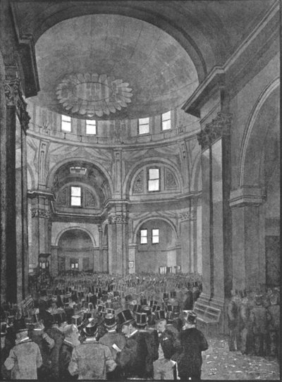 証券取引所、1891 作： William Luker