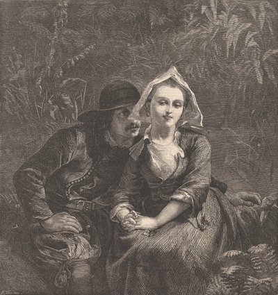 宣言書（イラストレイテッド・ロンドン・ニュース、1868年8月29日より 作： William Luson Thomas