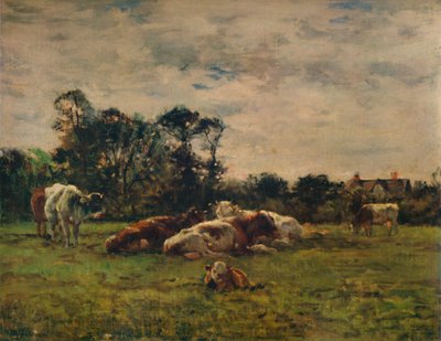 休息、19世紀、c1860-1920、1935 作： William Mark Fisher