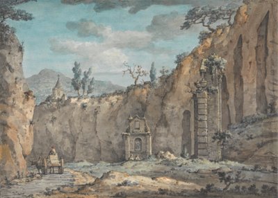 Oxcart Posillipon luolassa 作： William Marlow