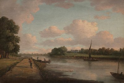 Näkymä Thames-joelle Richmondissa 作： William Marlow