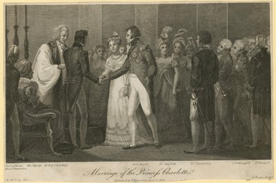 シャーロット王女の結婚式 作： William Marshall Craig