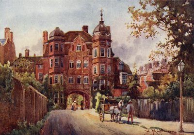ニューナムカレッジ、ゲートウェイ 作： William Matthison