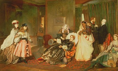 帰宅、1866 作： William Maw Egley