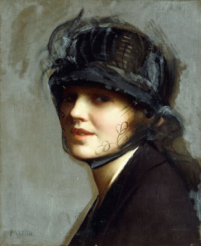 シャーロットモーガンマクファデンの肖像 作： William McGregor Paxton
