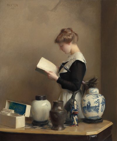 The House Maid」（1910年）。 作： William McGregor Paxton