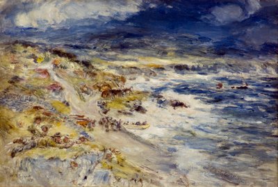 アーガイルシャー海岸 作： William McTaggart