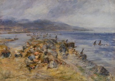 風と雨、カラデール 作： William McTaggart