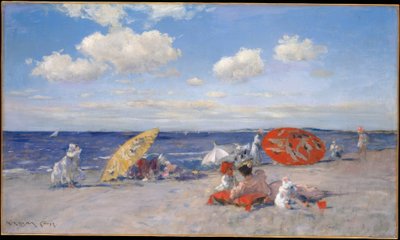 海のそば 作： William Merritt Chase