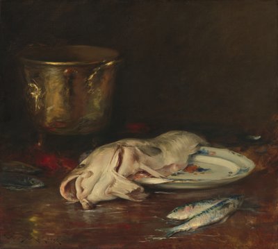 イングリッシュ・タラ 作： William Merritt Chase