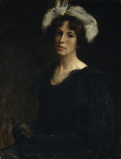 ベッシー・ポッター、カリフォルニア州。 1895年。 作： William Merritt Chase