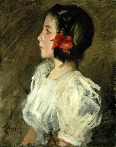 ドロシー（油彩・キャンバス） 作： William Merritt Chase