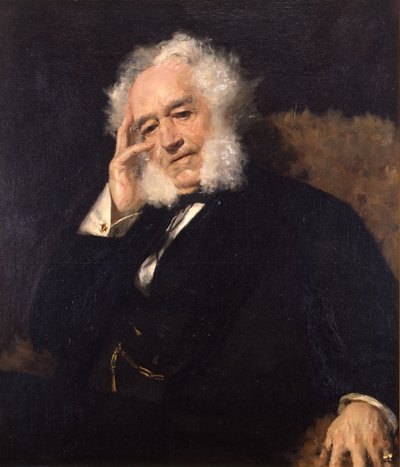 ジェームズワトソンウェッブ将軍、1880年 作： William Merritt Chase