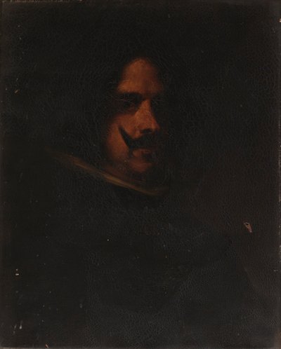 男の頭 作： William Merritt Chase