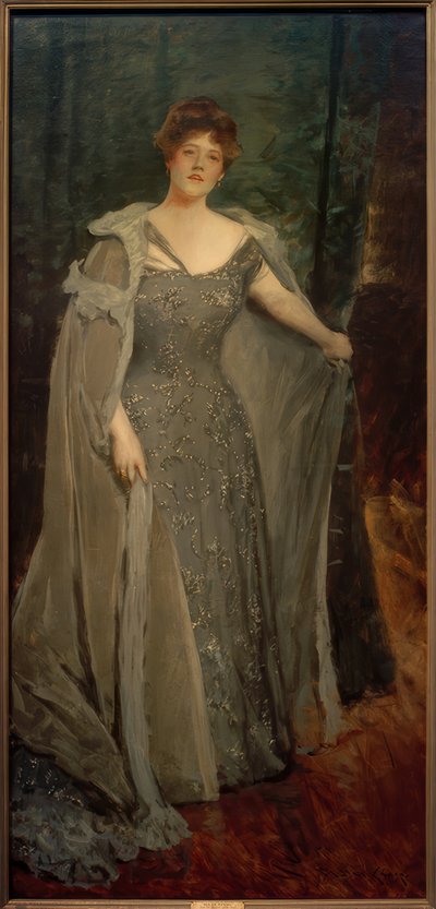 ヒルダ・スポング 作： William Merritt Chase