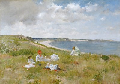遊休時間 作： William Merritt Chase